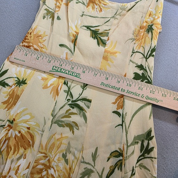 Reformation Annelise Mini Dress Floral Print Spaghetti Strap Sun Dress Size 6 - Picture 4 of 12